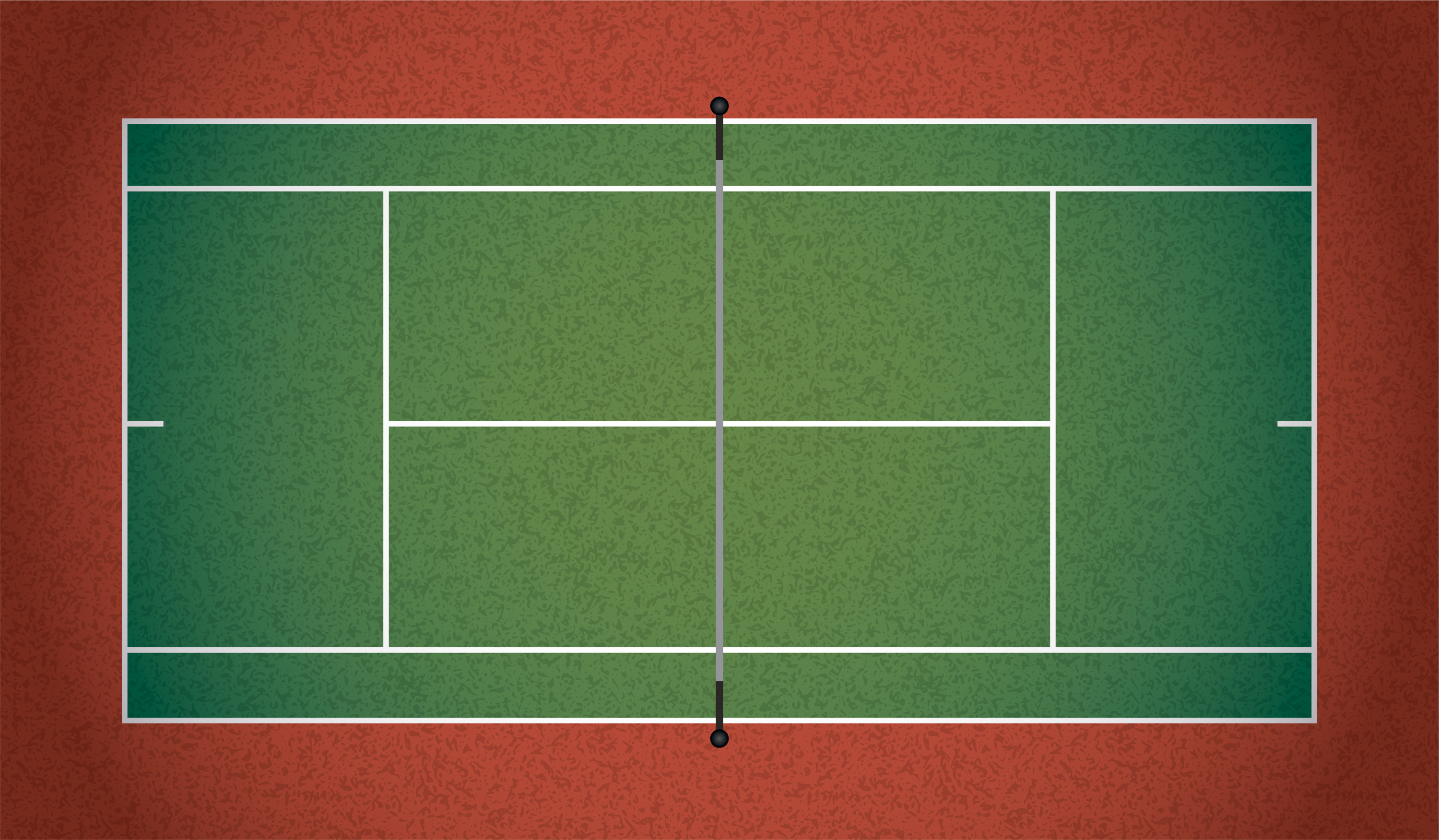 A tennis court A tennis court